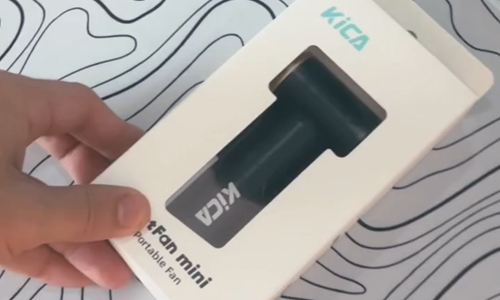 The KiCA Jetfan Mini,Compact, elegant, and with that clean minimal design I love